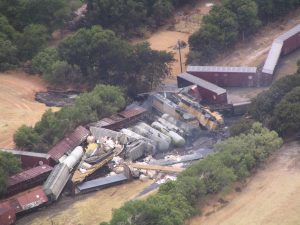 Chlorine Derailment image